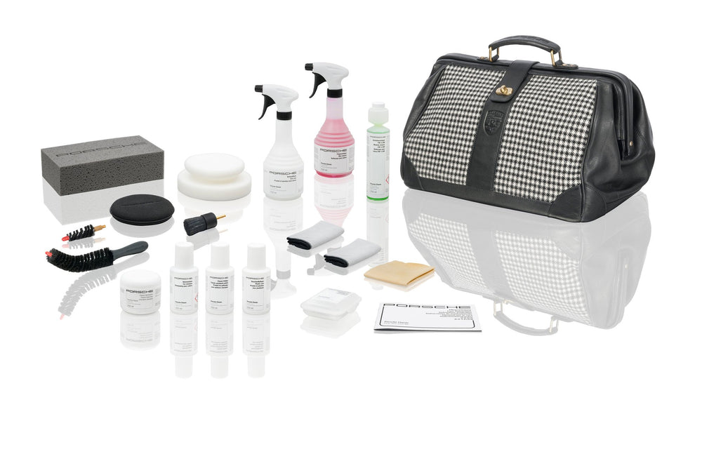Porsche Classic Car Care Set - Houndstooth