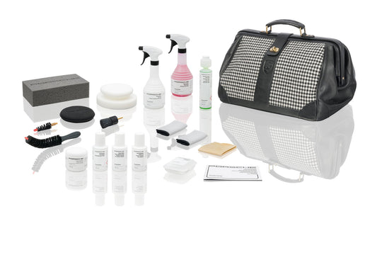 Porsche Classic Car Care Set - Houndstooth