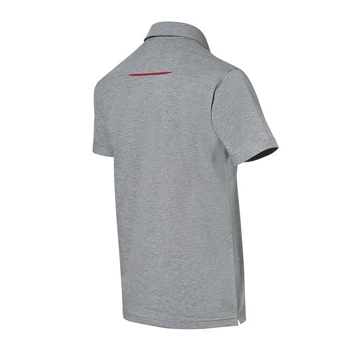 Porsche Men's Gray Polo Shirt - Motorsport Fanwear