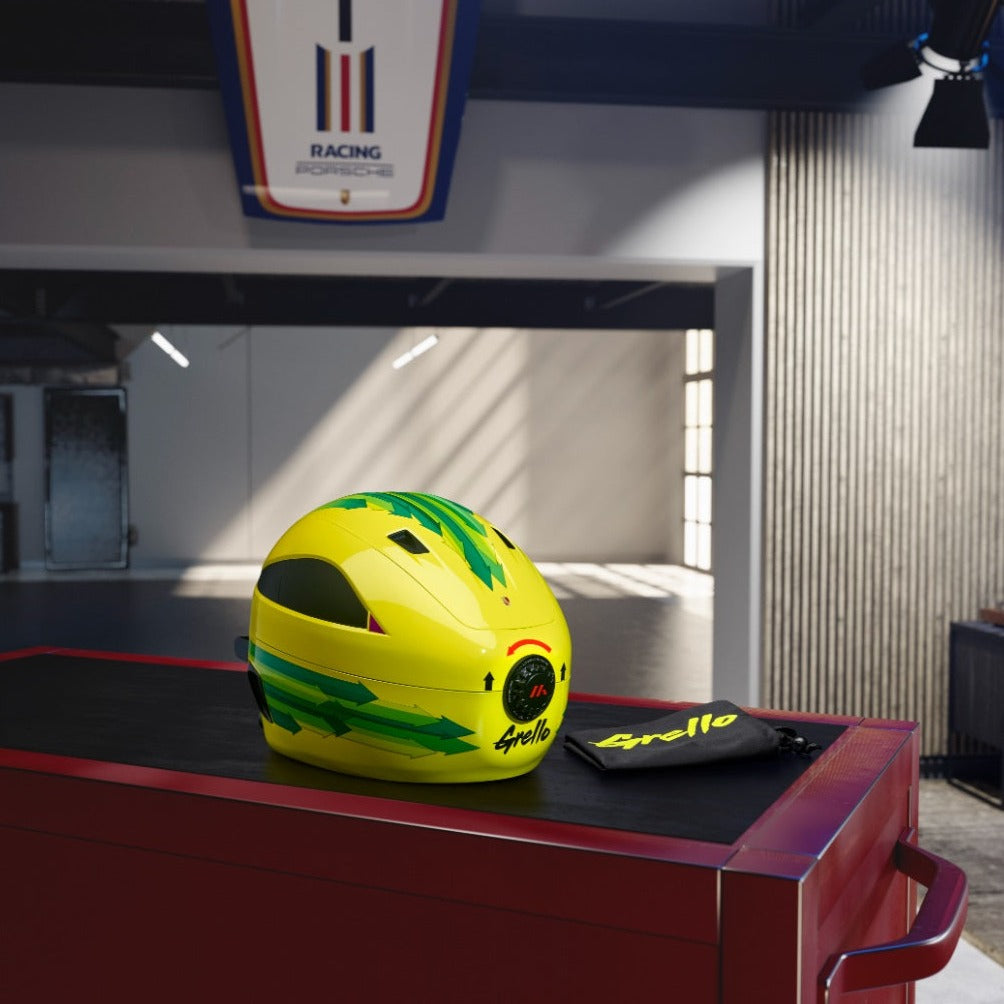 Porsche Helmet Storage Case In Grello Design