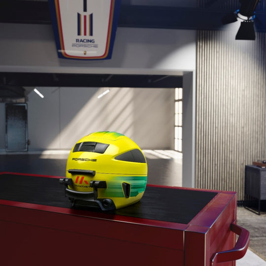 Porsche Helmet Storage Case In Grello Design