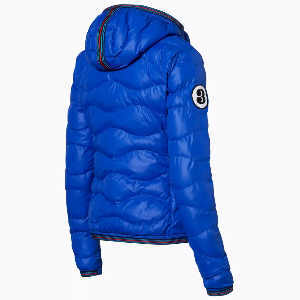 Porsche Ladies Reversible Quilted Jacket - Martini Racing (Hippie)