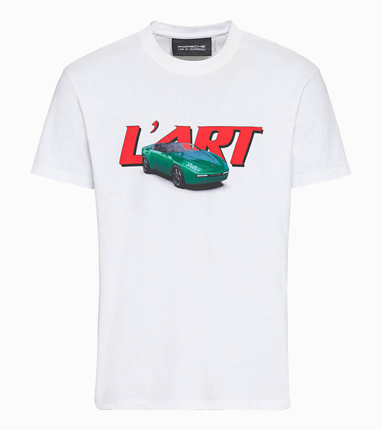 Porsche Unisex T-Shirt - 968 L'ART X Porsche