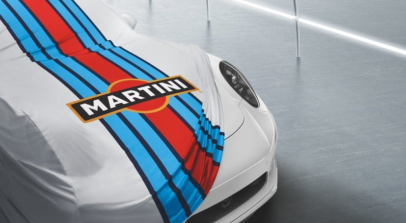 Porsche 911 (991) Indoor Car Cover - Martini Racing