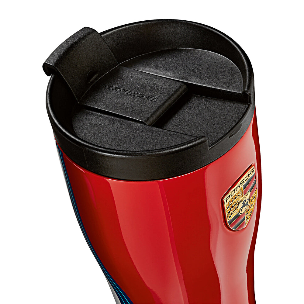 Porsche Travel Mug - Martini Racing (Red)