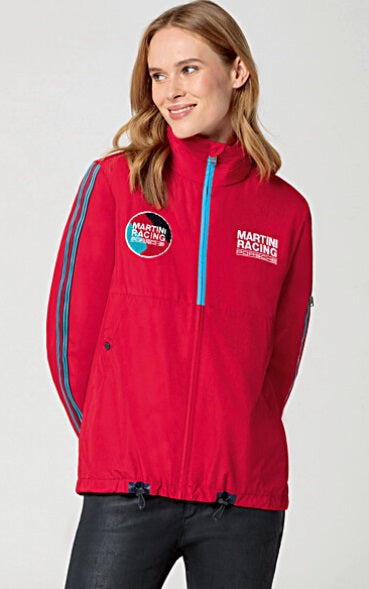 Porsche Women's Windbreaker Jacket - Martini Racing
