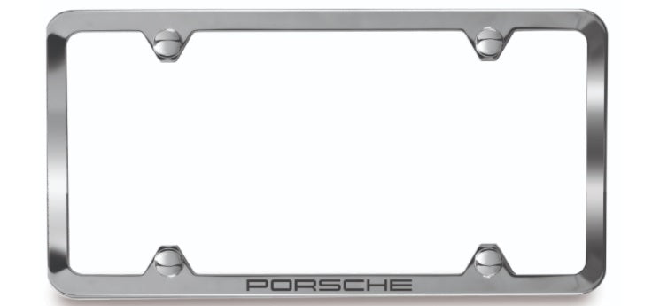 Porsche Slimline License Plate Frames