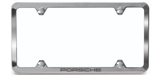 Porsche Slimline License Plate Frames
