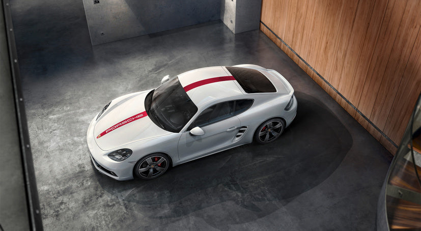 Porsche (982) 718 Cayman Motor Sport Deco Sticker Set
