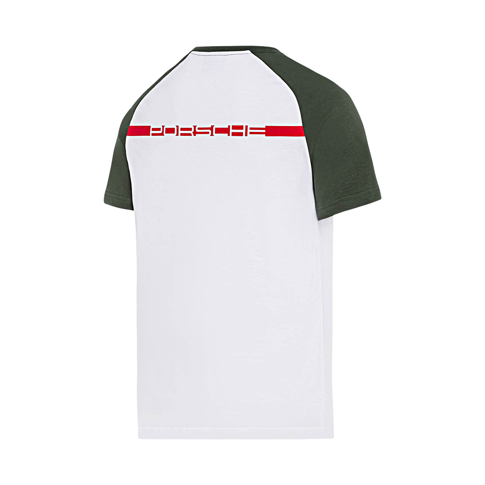 Porsche Mens T-Shirt (Green) - Carrera RS 2.7