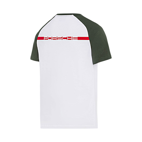 Porsche Mens T-Shirt (Green) - Carrera RS 2.7