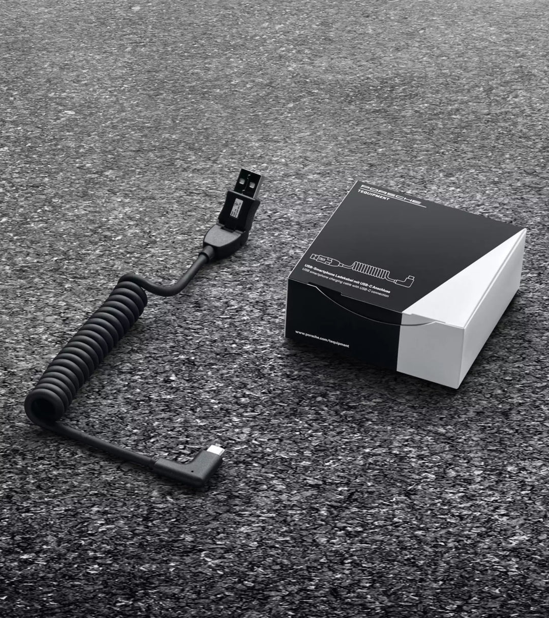 Porsche USB Phone Charging Cable - iPhone or MicroUSB