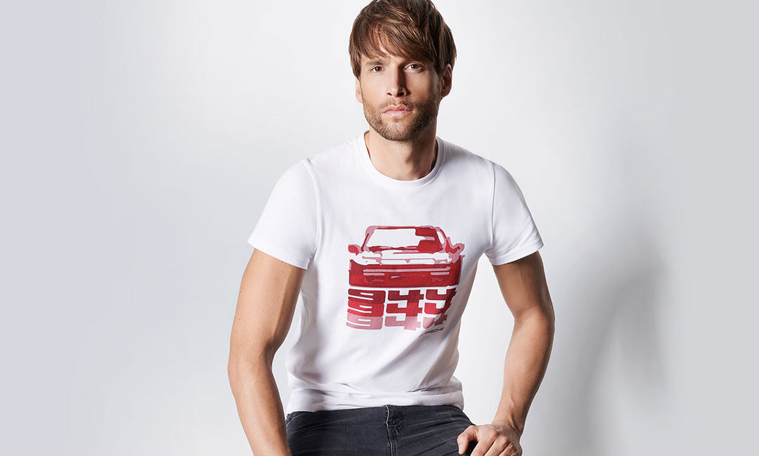 Porsche Collector's T-shirt No.13 - Porsche 944 ***USA version***