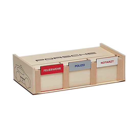 Porsche Kids Wooden Garage