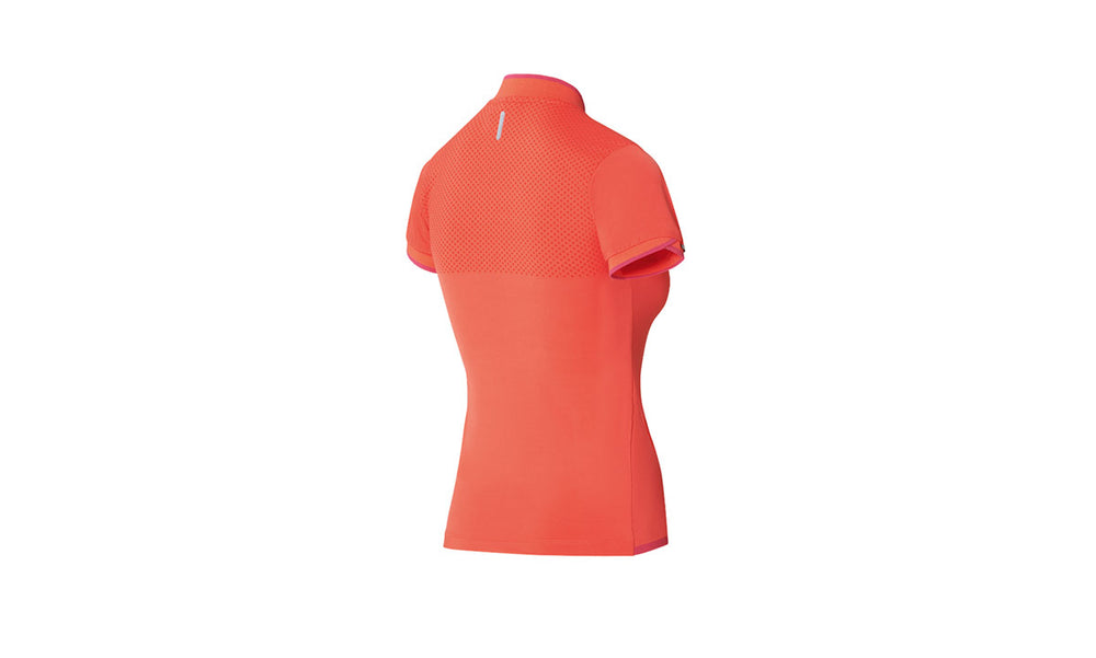 Porsche Women's Polo Shirt (Coral) - Sport