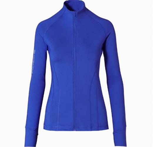 Porsche Women's Blue Fitness Jacket - Sport
