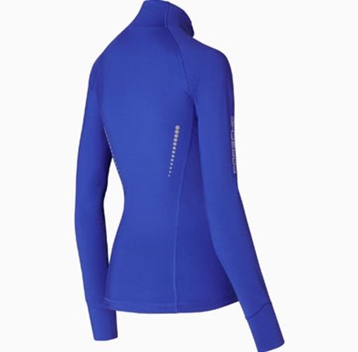 Porsche Women's Blue Fitness Jacket - Sport